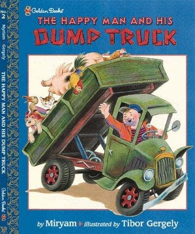 Cover of The happy man and his dump truck