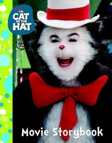 Cover of Dr. Seuss' The cat in the hat movie storybook