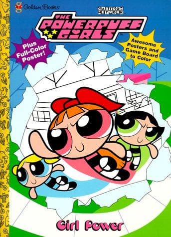 Cover of Girl Power (Posters to Color)
