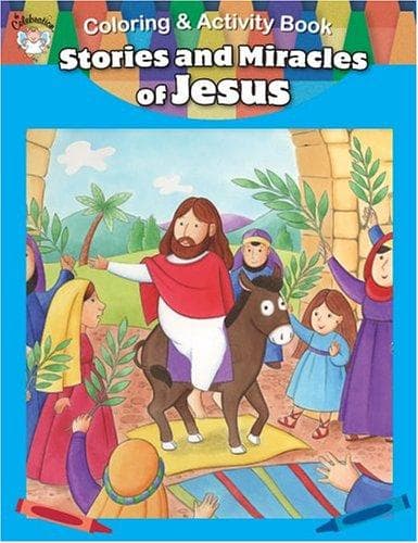 Cover of Stories and Miracles of Jesus (Coloring & Activity Books)