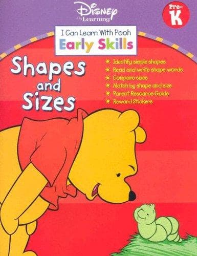 Cover of Shapes & Sizes (Pooh Early Skills Workbooks)
