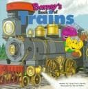 Cover of Barney's book of trains