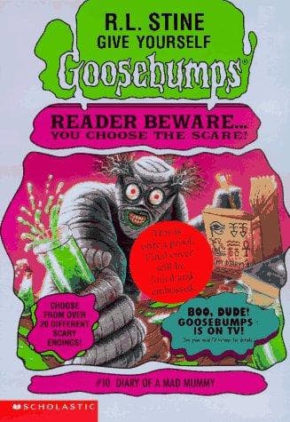 Cover of Give Yourself Goosebumps - Diary of a Mad Mummy