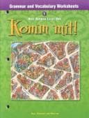 Cover of Komm Mit! Level 1 Grammar and Vocabulary Worksheets