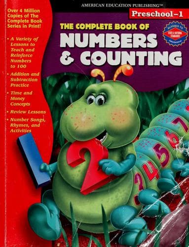Cover of The complete book of numbers & counting