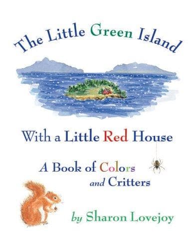 Cover of The Little Green Island with a Little Red House