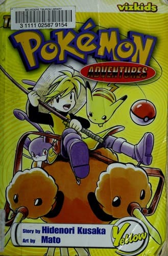Cover of The best of Pokemon adventures Yellow