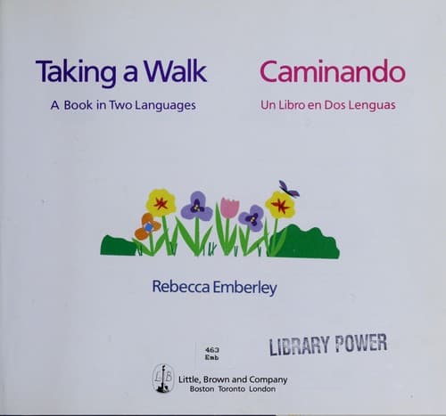 Cover of Taking a walk