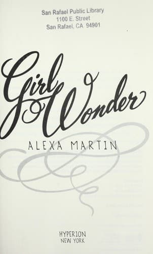 Cover of Girl Wonder
