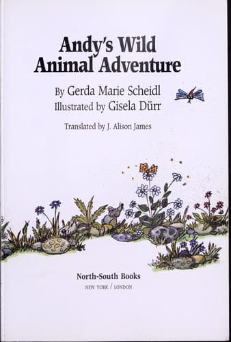 Cover of Andy's wild animal adventure