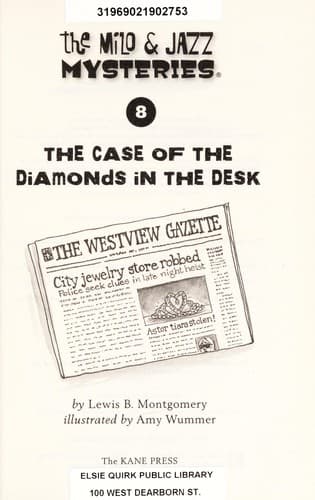 Cover of The case of the diamonds in the desk