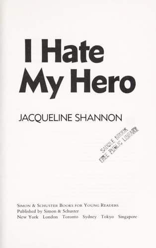 Cover of I hate my hero