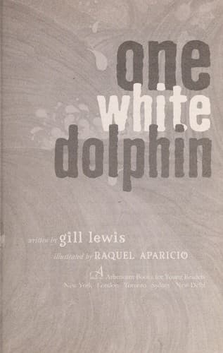 Cover of One White Dolphin