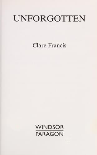 Cover of Unforgotten