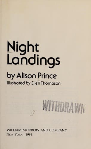 Cover of Night landings