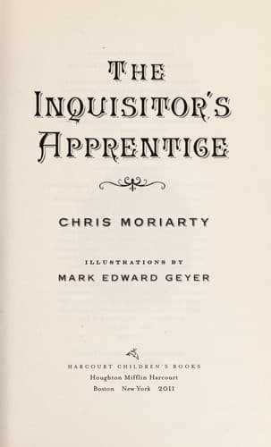 Cover of The inquistor's apprentice