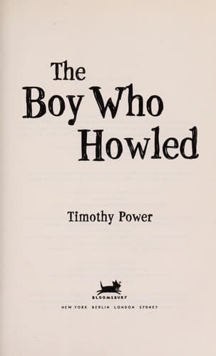 Cover of The boy who howled