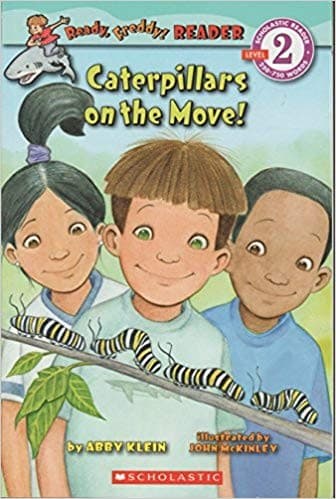Cover of Caterpillars on the Move! Level 2 - Scholastic Reader