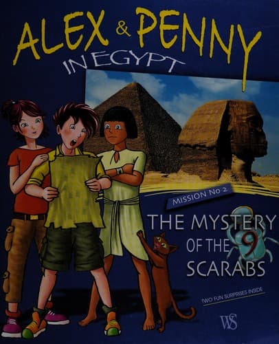 Cover of The mystery of the 9 scarabs