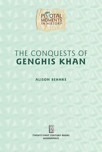 Cover of The conquests of Genghis Khan