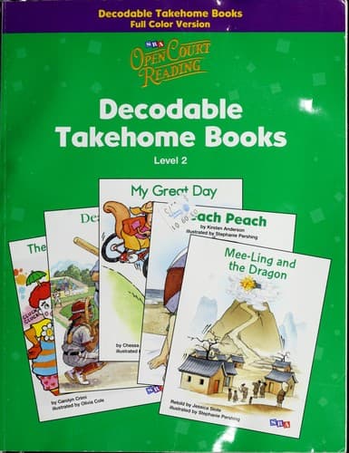Cover of Open Court Reading Decodable Takehome Books Level 2